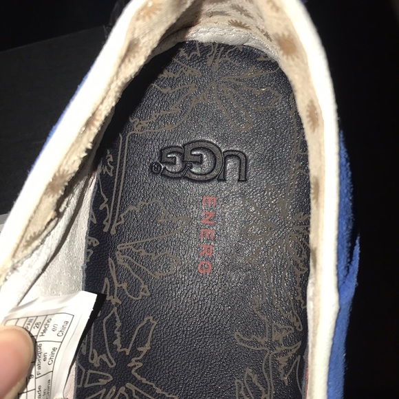 Mens CALI PENNY SLIP ON LOAFERS BLUE #10 - Picture 7 of 7